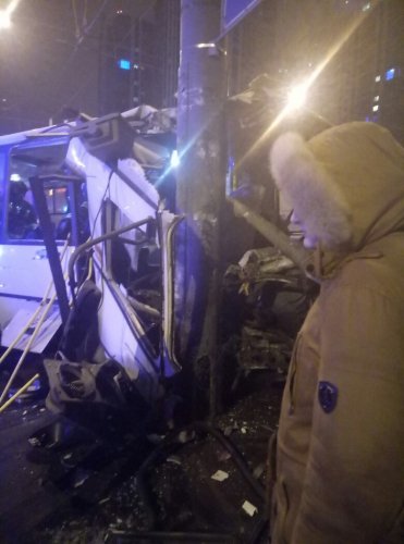 В Петербурге в ДТП с маршрутками пострадали люди (1)