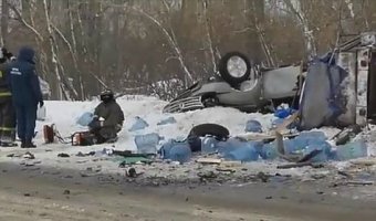 В Уфимском районе в ДТП погиб водитель иномарки