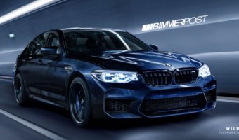 В Сети появились фото «заряженного» BMW M5