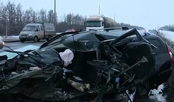 В ДТП с грузовиком под Рязанью погибли три человека