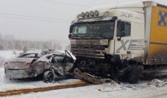 Пять человек погибли в ДТП в Курганской области