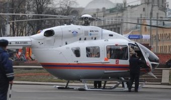 В Москве сбитого ребенка госпитализировали вертолетом