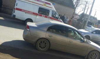 Под Астраханью иномарка сбила ребенка на переходе