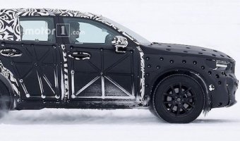 Новый Volvo XC40 проходит зимние тесты