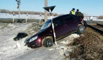 В Тюльганском районе с тепловозом погиб водитель «Гранты»