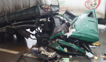  В ДТП с грузовиками на МКАД погиб человек