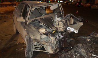 Водитель «Лады» погиб в ДТП в центре Екатеринбурга