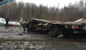 Молодой водитель сгорел заживо после ДТП в Нижегородской области