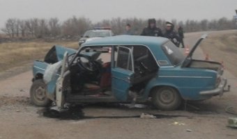В ДТП в Новоорском районе погибла два пассажира ВАЗа