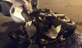 Мотоциклист погиб в ДТП в Петербурге