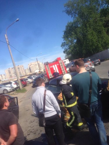 В Петербурге на улице Вербной произошло массовое ДТП с пострадавшим (1).jpg