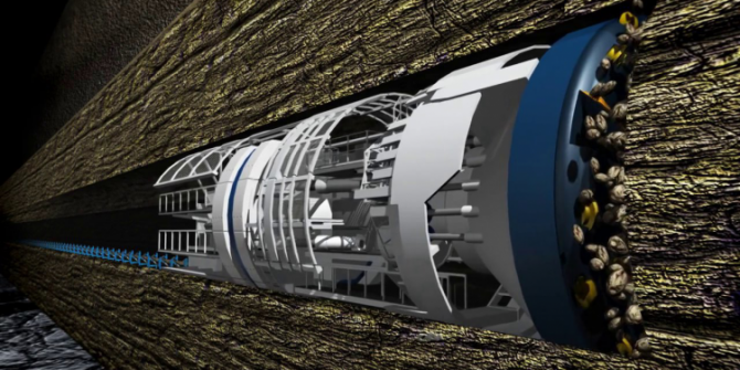 Илон Маск показал автомобильный лифт для подземных тоннелей.png