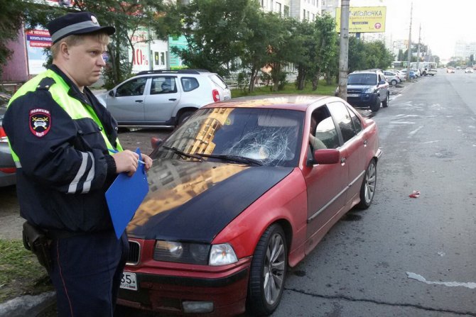 В Архангельске сегодня, 23 июля, автомобиль BMW сбил пенсионерку