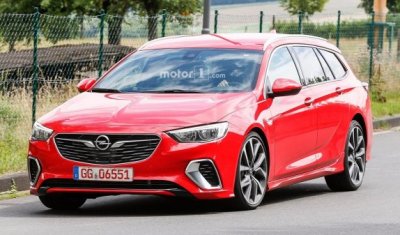 Горячий, красный, новый: новое поколение универсала Opel Insignia GSi рассекретили до премьеры