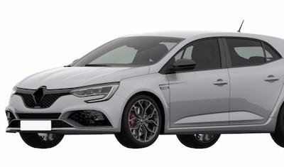 Появились патентные изображения нового Renault Megane RS 2018