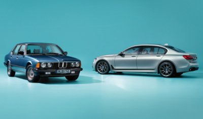 BMW показали юбилейную версию седана 7 Series Edition 40 Jahre