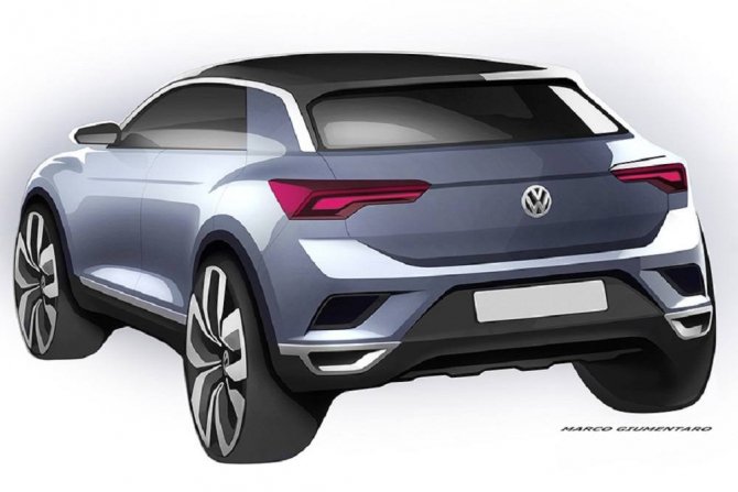 Появились первые изображения кроссовера Volkswagen T-Roc (2).jpg
