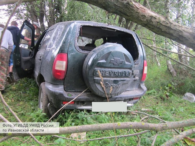 В Ивановской области водитель «Нивы» погиб, врезавшись в дерево (2).jpg