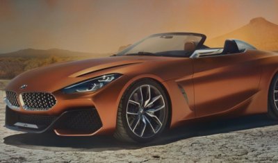 Новый концептуальный родстер BMW Z4 представлен в кузове купе