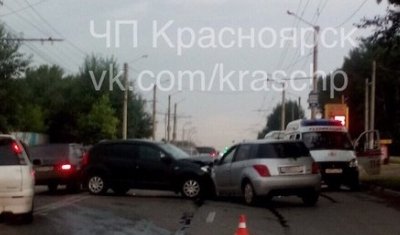 Три человека пострадали в «пьяном» ДТП в Красноярске