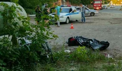 В Курске молодой мотоциклист погиб, врезавшись в трубу теплотрассы