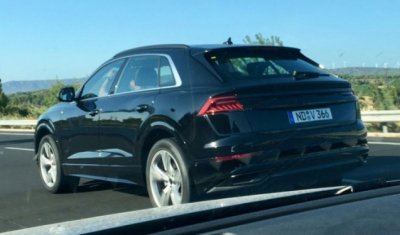 Новый кроссовер Audi Q8 был замечен без камуфляжа