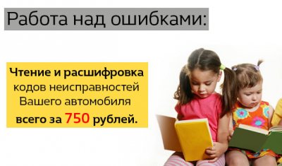Чтение и расшифровка кодов неисправностей Renault всего за 750 рублей