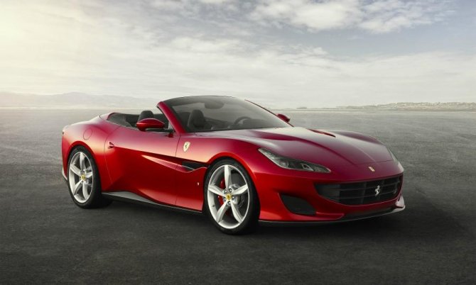 Ferrari Portofino без крыши