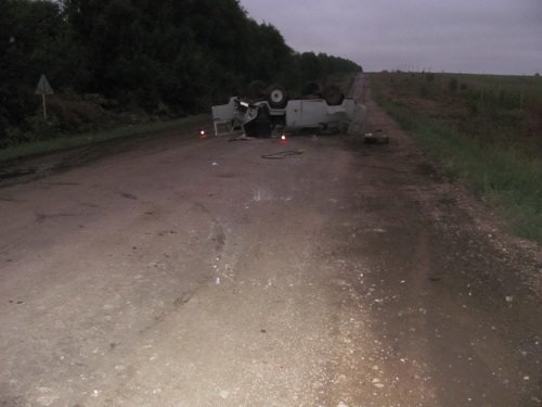 В Бугурусланском районе погиб водитель опрокинувшегося УАЗа (1).jpg