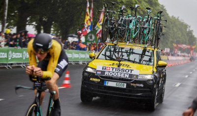 SKODA Karoq на Tour de France: надежный партнер на дороге