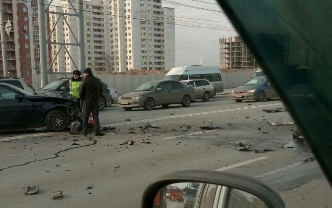Мотоциклисту оторвало ногу в результате ДТП в Новосибирске (1)