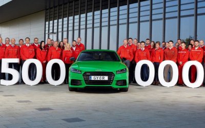 Венгерский завод Audi выпустил 500-тысячный автомобиль