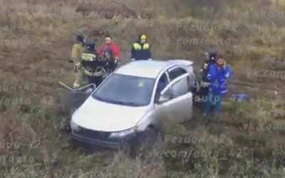 В Кузбассе при столкновении иномарок погибли два человека