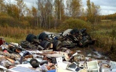 В Шиловском районе водитель грузовика насмерть сбил пешехода и погиб сам