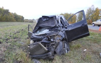 Водитель иномарки погиб в ДТП в Тамбовской области