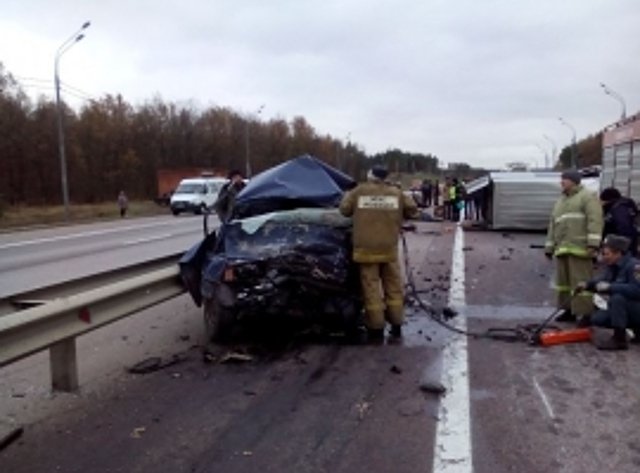 Два человека погибли в ДТП на трассе «Дон» в Липецкой области