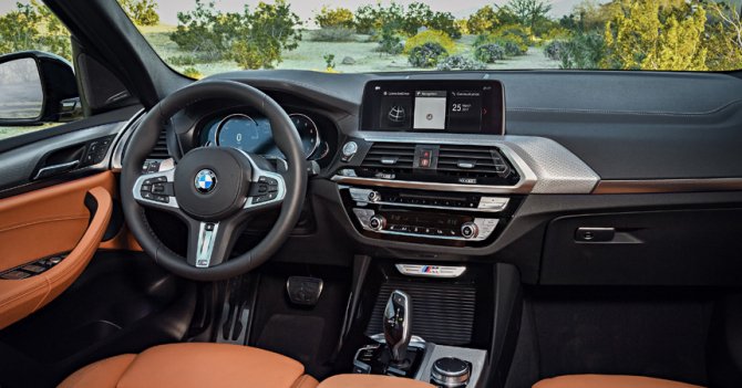 Салон нового BMW X3