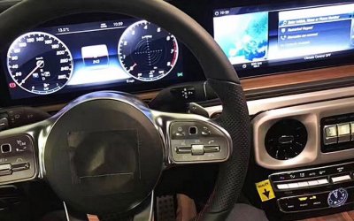 В Сети появились фото салона нового Mercedes-Benz G-Class Gelandewagen