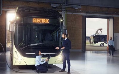 Volvo представили полностью электрический автобус 7900 Electric