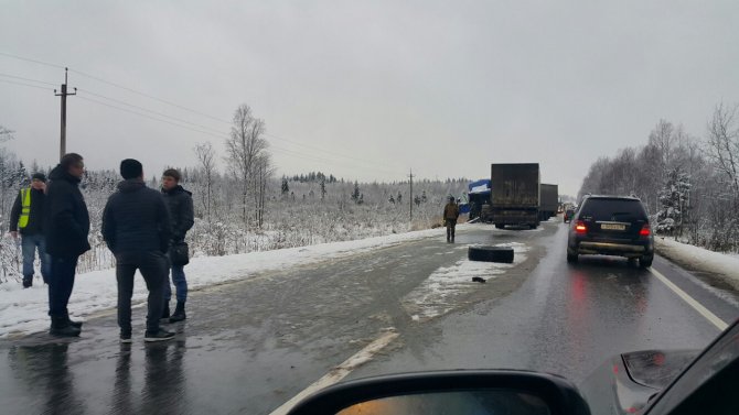 В ДТП с грузовиками на трассе «Кола» погиб человек 2