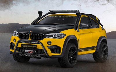 BMW X6 M тюнинговали для тяжелого бездорожья