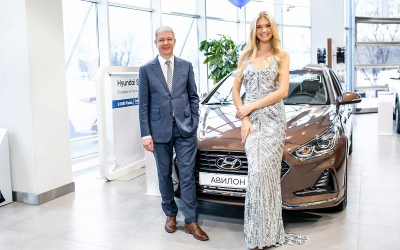 Директором дилерского центра АВИЛОН Hyundai стала «Мисс Россия» Полина Попова