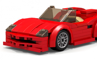 Ferrari не смог обогнать Lego