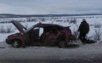 В ДТП под Мончегорском на трассе «Кола» погиб водитель ВАЗа