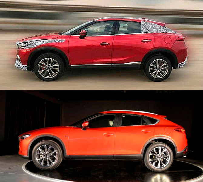 Mazda CX-4 vs Zotye Traum