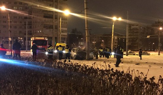 Погоня в Петербурге переросла в гибель трех человек в ДТП (1)
