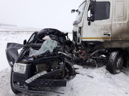 Водитель Ford Ranger погиб в ДТП с грузовиком в Башкирии (1)