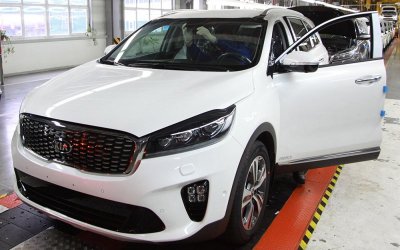 Новые Kia Sorento Prime уже начали сходить с конвейера завода в Калининграде