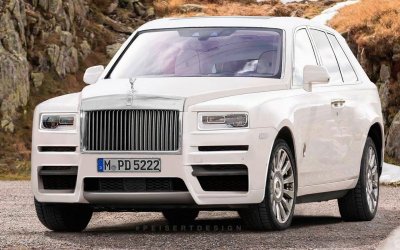 Люксовый кроссовер от Rolls-Royce будет продаваться в России