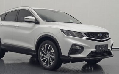 В Сеть попали фото нового кроссовера от Geely